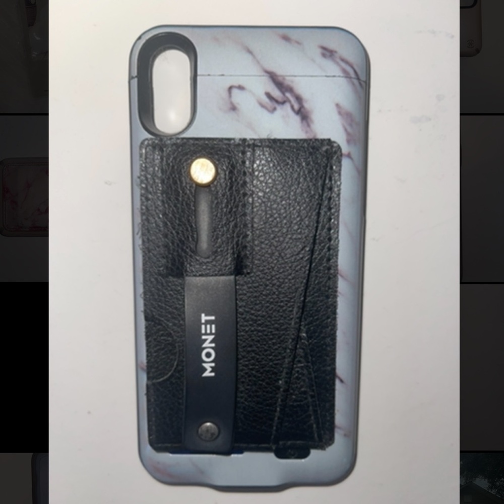 iPhoneX Casely Power Charging Case w/ Monet wallet